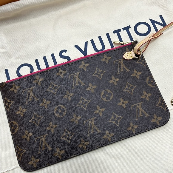NWT: Louis Vuitton Neverfull MM -Pivoine Pink - Picture 3 of 5